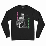 Pink & Lime Elvis Presley Hips Long Sleeve T-Shirt