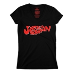 James Brown Soul On Top Logo V-Neck T Shirt - Women's