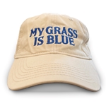 My Grass Is Blue Unstructured Hat - Off-White