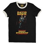 David Bowie Ziggy Stardust & the Spiders from Mars Ringer T-Shirt