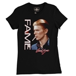 David Bowie Fame Ladies T Shirt - Relaxed Fit