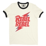 David Bowie Rebel Rebel Ringer T-Shirt