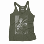 David Bowie Glam Photo Racerback Tank - Women's