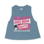 James Brown Famous Flames Tour Racerback Crop Top - Women's