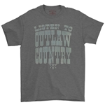 Listen to Outlaw Country T-Shirt - Classic Heavy Cotton