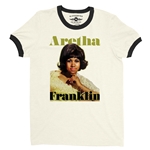 Aretha Franklin Now Ringer T-Shirt