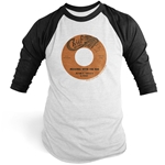 Messin With The Kid Vinyl Record Baseball Tee