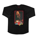 Tom Petty Red Guitar Baseball T-Shirt