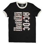 AC/DC Dirty Deeds Ringer T-Shirt