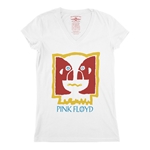 Pink Floyd Aztec Division Bell V-Neck T Shirt - Women's