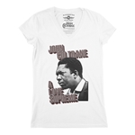 John Coltrane Love Supreme V-Neck T Shirt - Women's