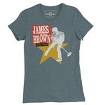 James Brown Star Time Ladies T Shirt - Relaxed Fit