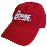 David Bowie Unstructured Hat - Red