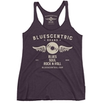 Bluescentric Racerback Blues Soul Rock n Roll Tank - Women's