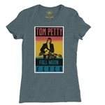 Tom Petty Full Moon Fever Ladies T Shirt - Relaxed Fit