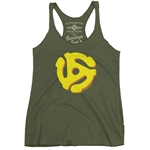 45 Record Adapter Racerback Tank - Women's