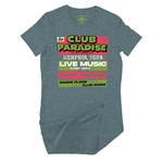 Green Club Paradise Memphis Ladies T Shirt - Relaxed Fit