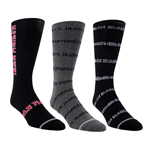 Iron Maiden Logo Socks - 3 Pair