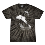 Graphic Son House Contrast Tie-Dye T-Shirt - Black
