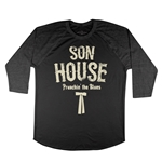 Son House Southern Bow Tie Baseball T-Shirt