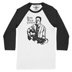 Blind Willie Johnson Line Cut Baseball T-Shirt