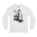 Blind Willie Johnson Line Cut Long Sleeve T-Shirt