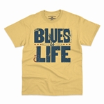 The Blues Is Life T-Shirt - Classic Heavy Cotton