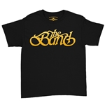 The Band Gold Logo Youth T-Shirt - Lightweight Vintage Children & Toddlers
