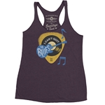 Can't Quit The Blues Racerback Tank - Women's