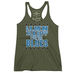 Damn Right I've Got The Blues Racerback Tank - Women's