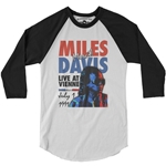Miles Davis Live at Vienne France Baseball T-Shirt