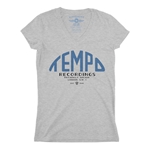 Tempo Records London V-Neck T Shirt - Women's