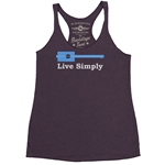 Live Simply Racerback Tank - Women's