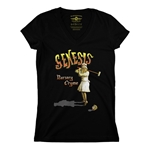 Genesis Nursery Cryme V-Neck T Shirt - Women's