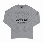 Genesis Concert Tour '76 Long Sleeve T-Shirt