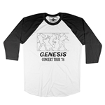Genesis Concert Tour '76 Baseball T-Shirt