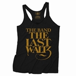 The Band The Last Waltz GOLD Logo Racerback Tank - Women's