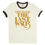 The Band The Last Waltz GOLD Logo Ringer T-Shirt