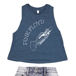 Pink Floyd Have A Cigar Handshake Racerback Crop Top - Women's