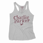 Charlie Parker Mauve Logo Racerback Tank - Women's