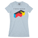 Foreigner Logo Ladies T Shirt - Relaxed Fit