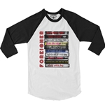 Foreigner Tape Stack Baseball T-Shirt
