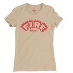 Fire Records Ladies T Shirt - Relaxed Fit