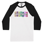 Woodstock Rainbow Concert Ticket Baseball T-Shirt
