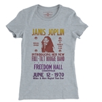 Janis Joplin Full Tilt Ladies T Shirt - Relaxed Fit