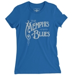 The Memphis Blues Ladies T Shirt
