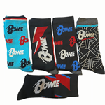 David Bowie Logos 3-Pack of Socks