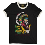 Stevie Ray Vaughan 1987 Vintage Tour Ringer T-Shirt