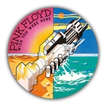 Pink Floyd Robot Hands Round Aluminum Sign - 11.75" Round