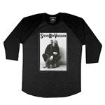 Candid Stevie Ray Vaughan Resonator Baseball T-Shirt